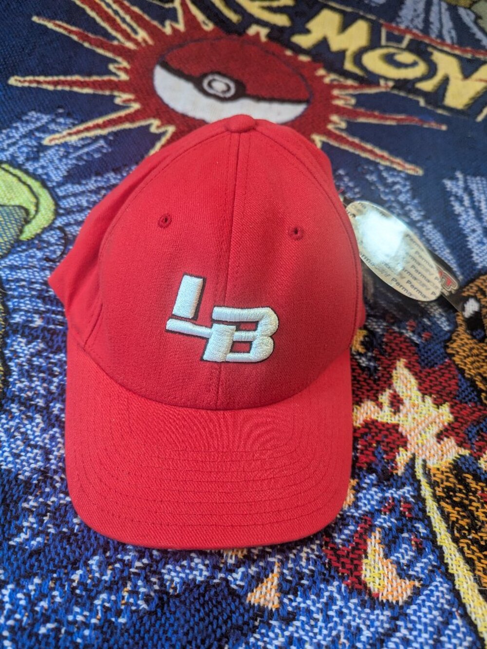 Deadstock Vintage Y2K Limp Bizkit Fred Durst Red Flexfit Hat sz S-M